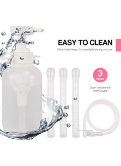 Generic 300ml Capacity Reusable Feminine Wash Bottle Cleansing System Personal Douche Manual Pressure Clean Bidet Accessories for Women  - Image 2