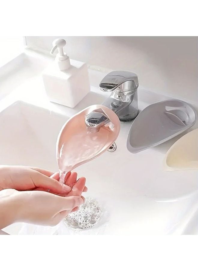 صنبور مطبخ رمادي امتداد واقي من الرش مساعد لغسل اليدين فوهة عبوة واحدة - Image 2