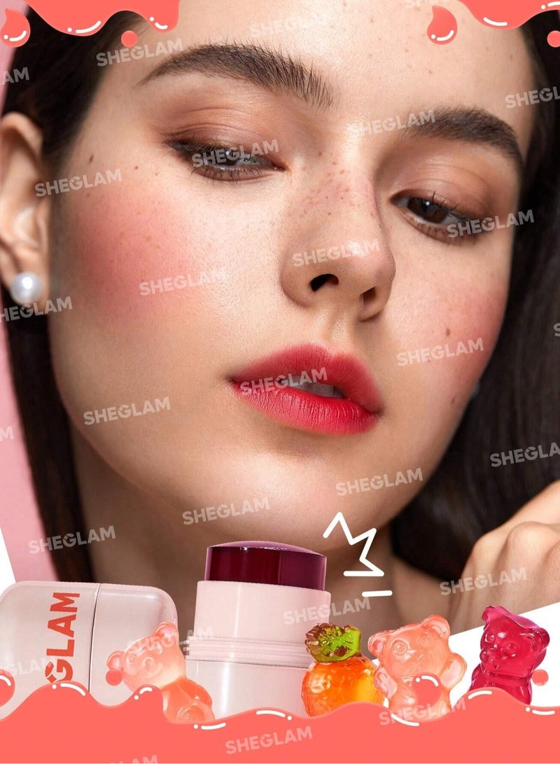 شيجلام Jelly-Licious Hydrating Lip & Blush Tint - Coucou Coucou - Image 2