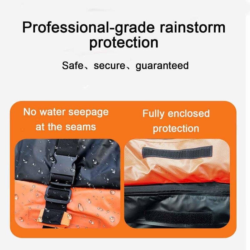 Car Rooftop Cargo Carrier Bag for smart #5 2025-2026,Rooftop Storage Waterproof Weather-Resistant Premium Fabric Large Capacity - Image 5