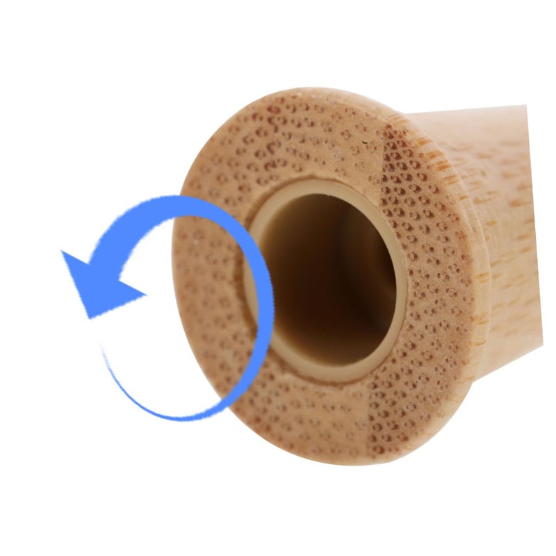 4pcs Bamboo Replacement Toothbrush Heads for Hum Soft Bristle Electric Toothbrush Easy Install - Image 4