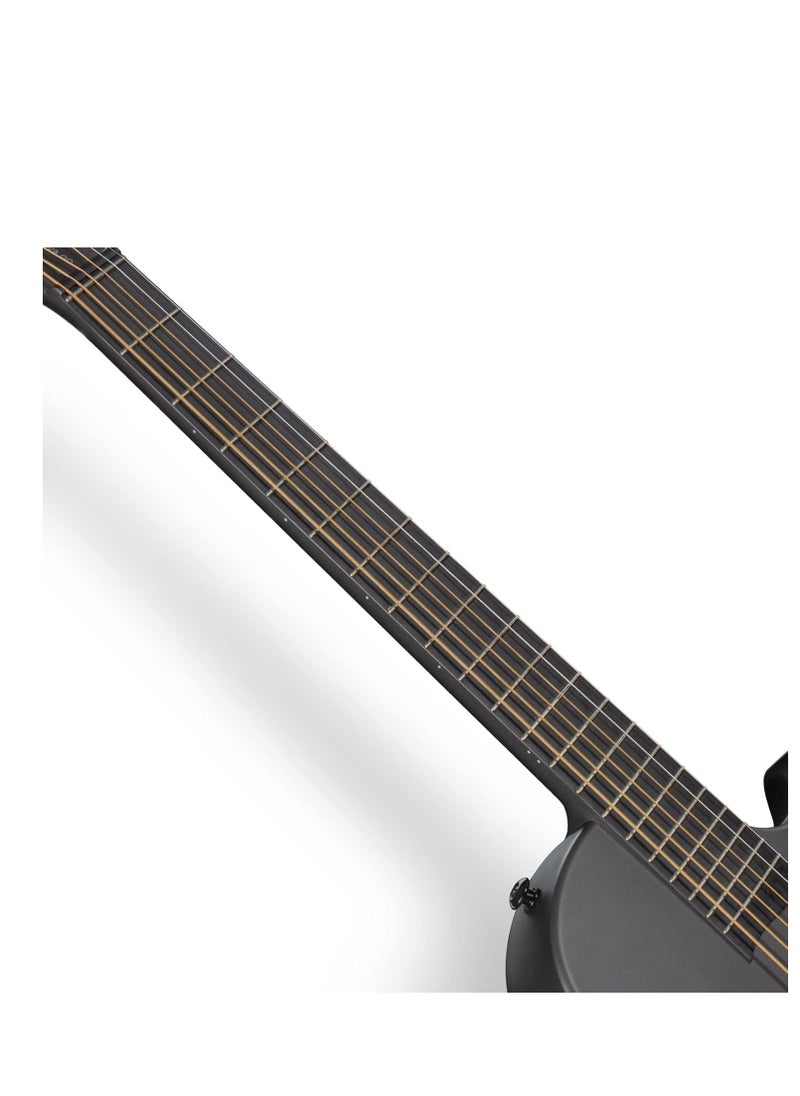 enya Enya NOVA GO SP1 35-Inch Carbon Fiber Acoustic-Electric Guitar with AcousticPlus System, Gig Bag, Accessories - Black  - Image 4