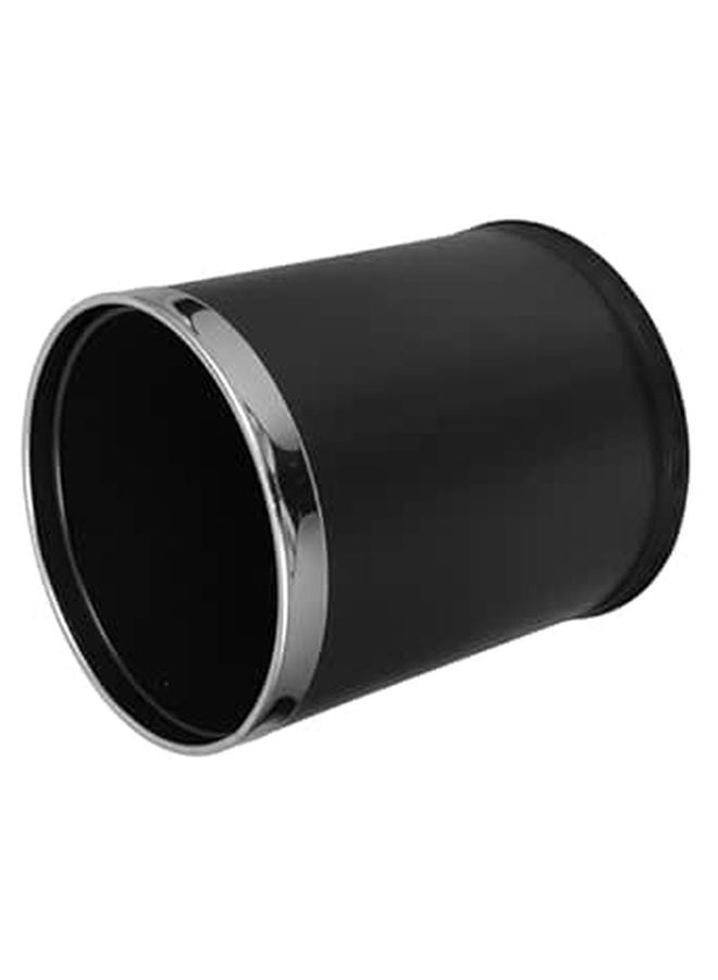 Stainless Steel Double Layer Fire Resistant 10L Trash Can For Kitchen Bathroom Hotel - Image 1