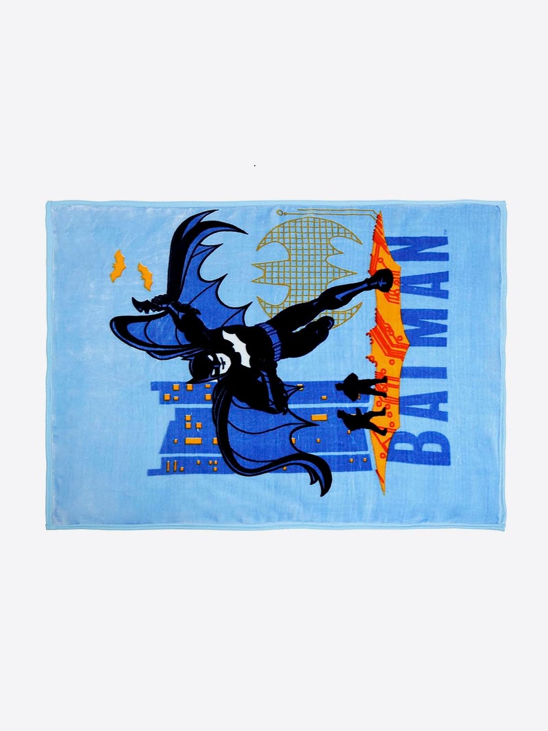 Monte Carlo Baby Kids Unisex Rangers 2 Ply 929 GSM | 1.3 KG Boys & Girls Winter Blanket (100 CM X 140 CM) (Light Blue) - Image 4