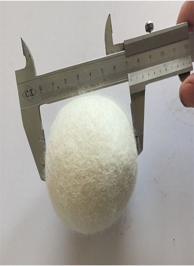 M MIAOYAN - 6-Piece Wool Drying Balls Set Anti-Wrinkle and Anti-Static Balls for Dry Clothes - Image 1
