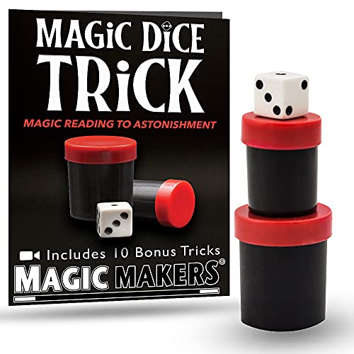Magic Makers Easy Magic Trick Dice Mind Reading Effect - Image 1