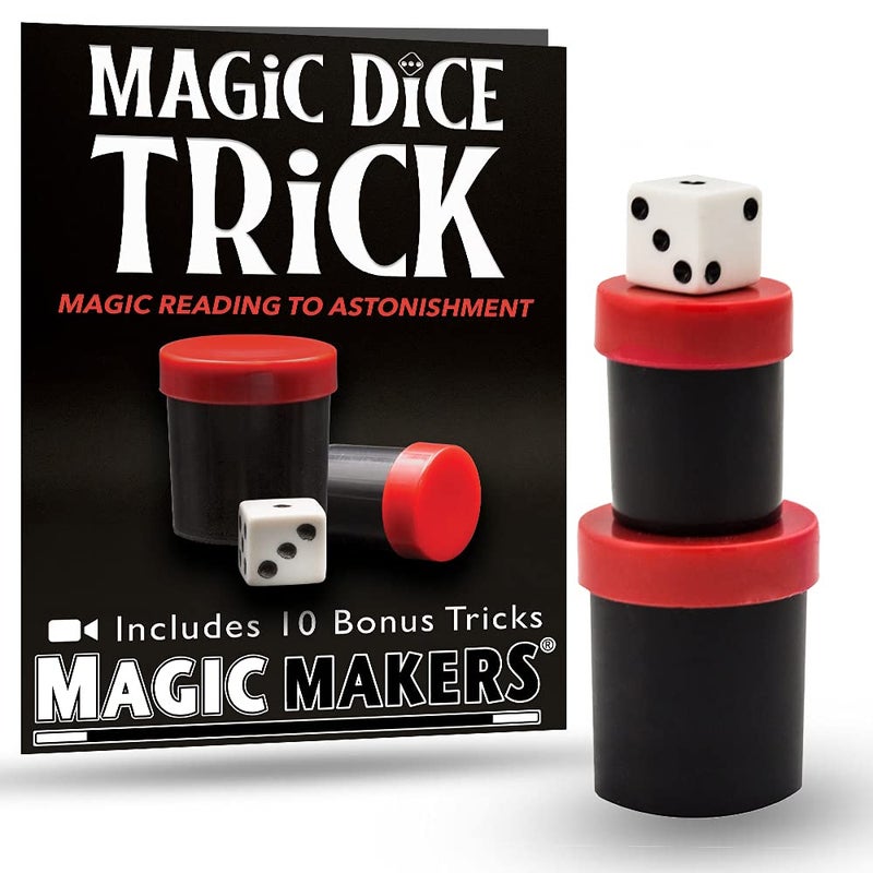 Magic Makers Easy Magic Trick Dice Mind Reading Effect - Image 2
