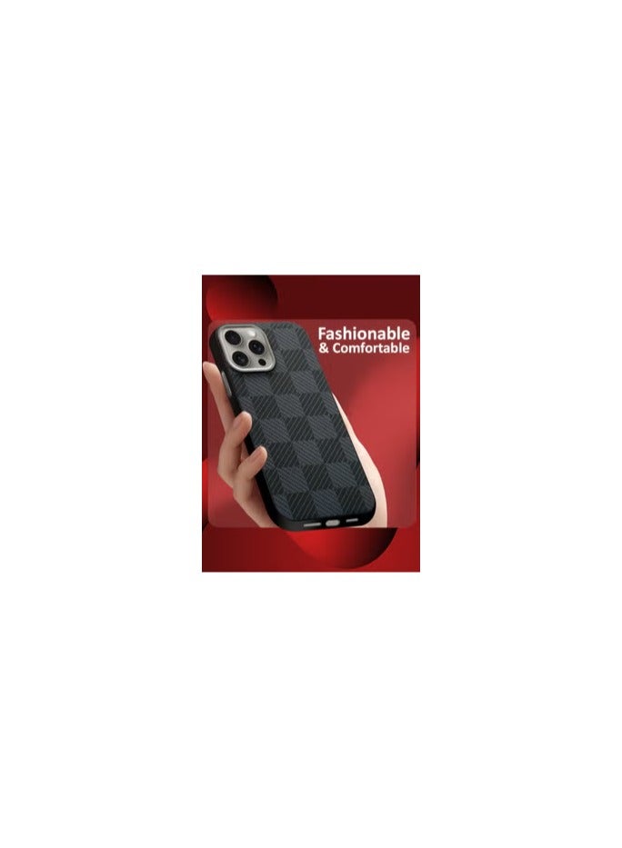 CATANES [for iPhone 15 Pro Max] Case Cover 2024 New Pattern Aramid Carbon Fiber Phone Case Slim & Light Design - Image 2