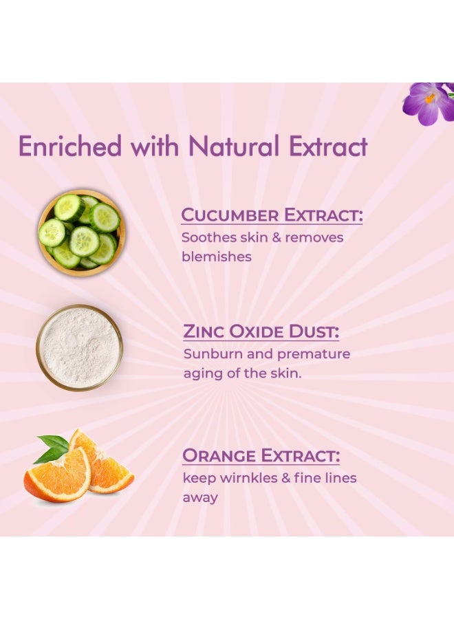 NutriGlow's Salon Series Facial Kit for Glowing Skin, Dullness Treatment, Suitable for All Skin Types, Unisex Facial Kit, At-Home Salon Glow, 60g - Image 3