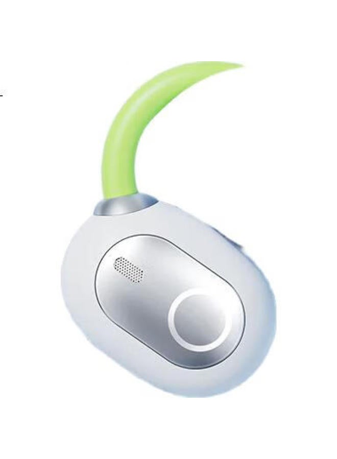 Claison 【New Modelberlin Sound】Bluetooth Earphones Hanging Ear Led Digital Display Bone Conduction Concept Wireless Non-In-Ear Open Sports Long-Lasting Battery Life M80-White - Image 1