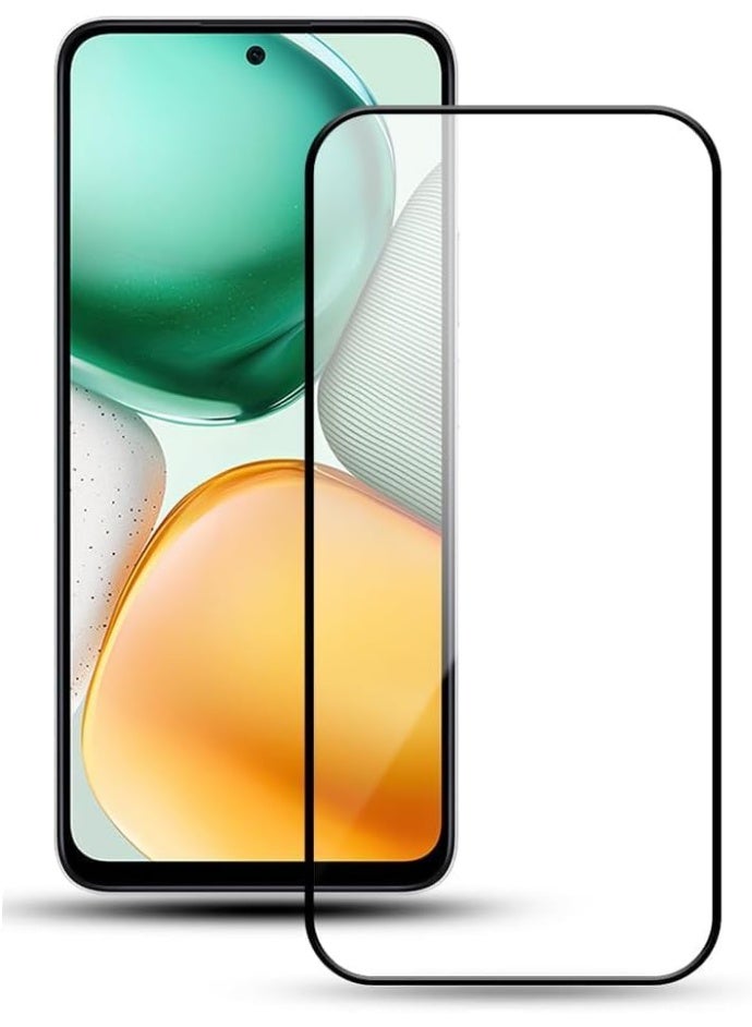 واقي شاشة لهاتف Honor X7c مقاس 6.77 بوصة، مصنوع من زجاج مقوى بصلابة 9H، سهل التركيب وخالٍ من الفقاعات، وتغطية كاملة، ومضاد للخدش وحساس للمس (قطعه) - Image 1