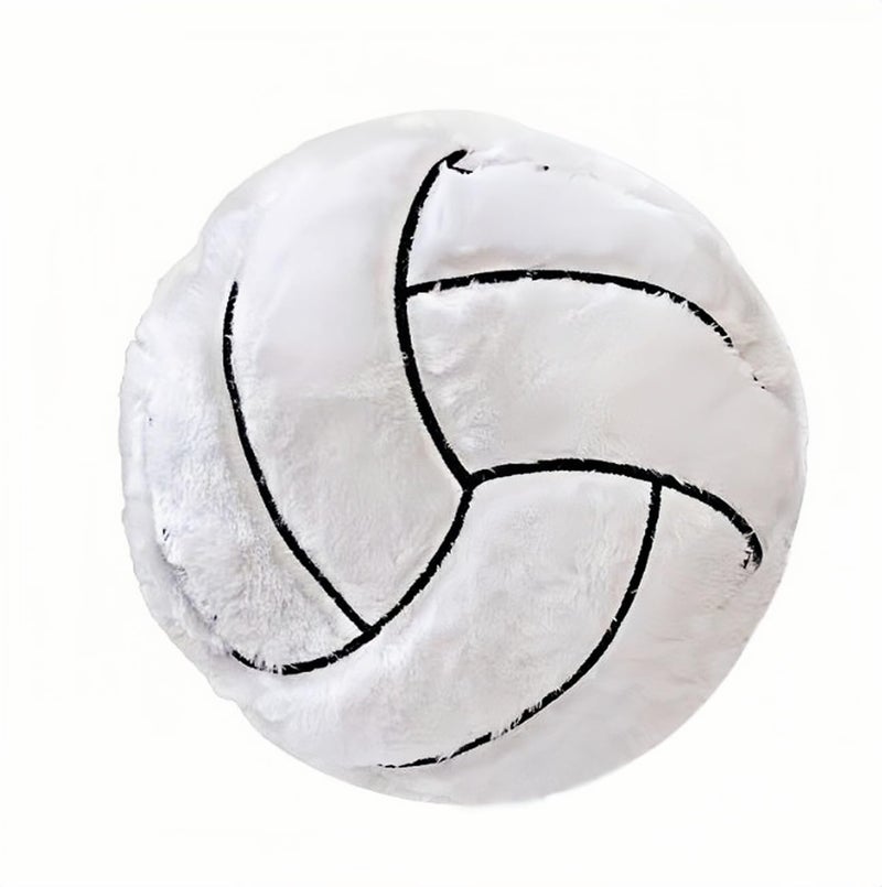 OPHRBU Volleyball Sports Pillow Fluffy Soft Throw Pillow Toy 14 Durable Sport Basketball Plush ToysPlush Pillow Toys Gift for Kids Boy Girls Children Room Decoration - Image 3