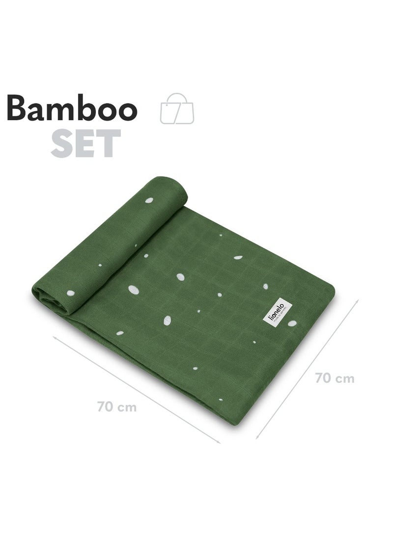Swaddle Bamboo Box Multicolor Dino
