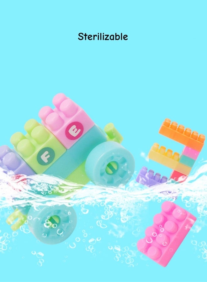 Building Blocks For Toddlers,Baby Building Blocks Diy Bulk Safety Bricks Toy,Building Blocks Stacking Blocks,Early Educational Toys,Kindergarten Developmental Toys,Toddler Gifts(210pcs)  - Image 5