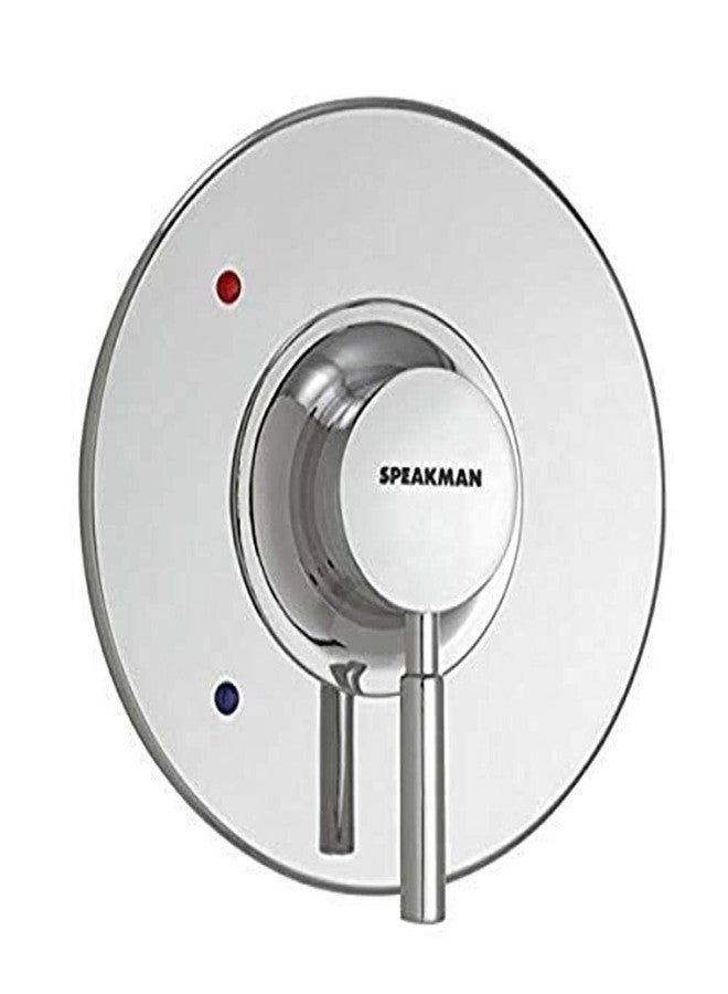 طقم دش Speakman CPT-1000-TP، كروم مصقول، صمام توازن الضغط الحراري الجديد