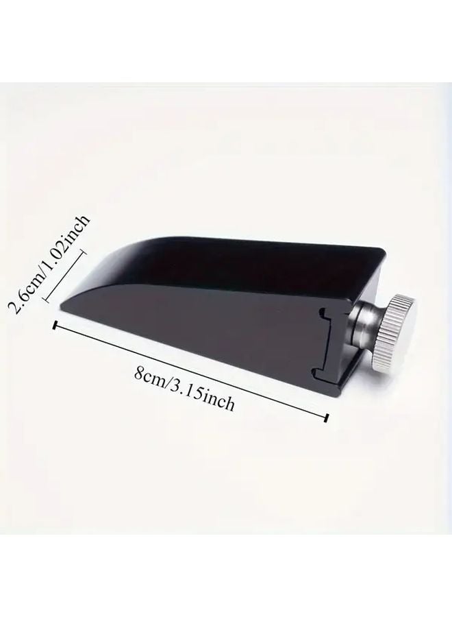 Wedge Model Handheld Sandpaper Holder For Leathercraft Polishing Flat And Inside Corner Grinding - Image 1
