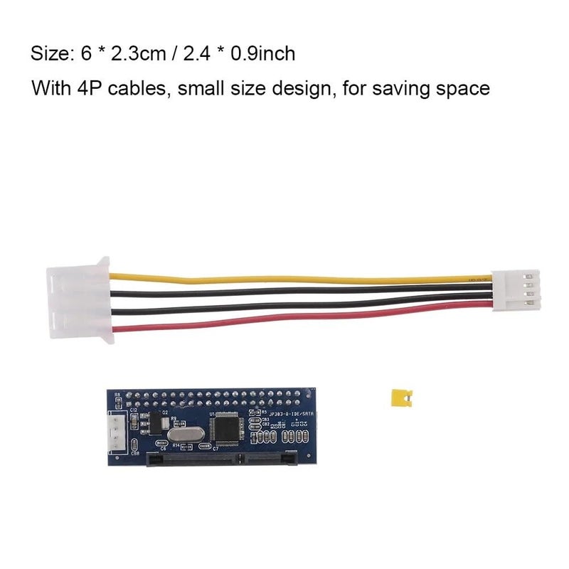 NFHK IDE/PATA 40Pin Disk to SATA Female Converter Adapter PCBA for Desktop 3.5" Hard Disk Drive - Image 2