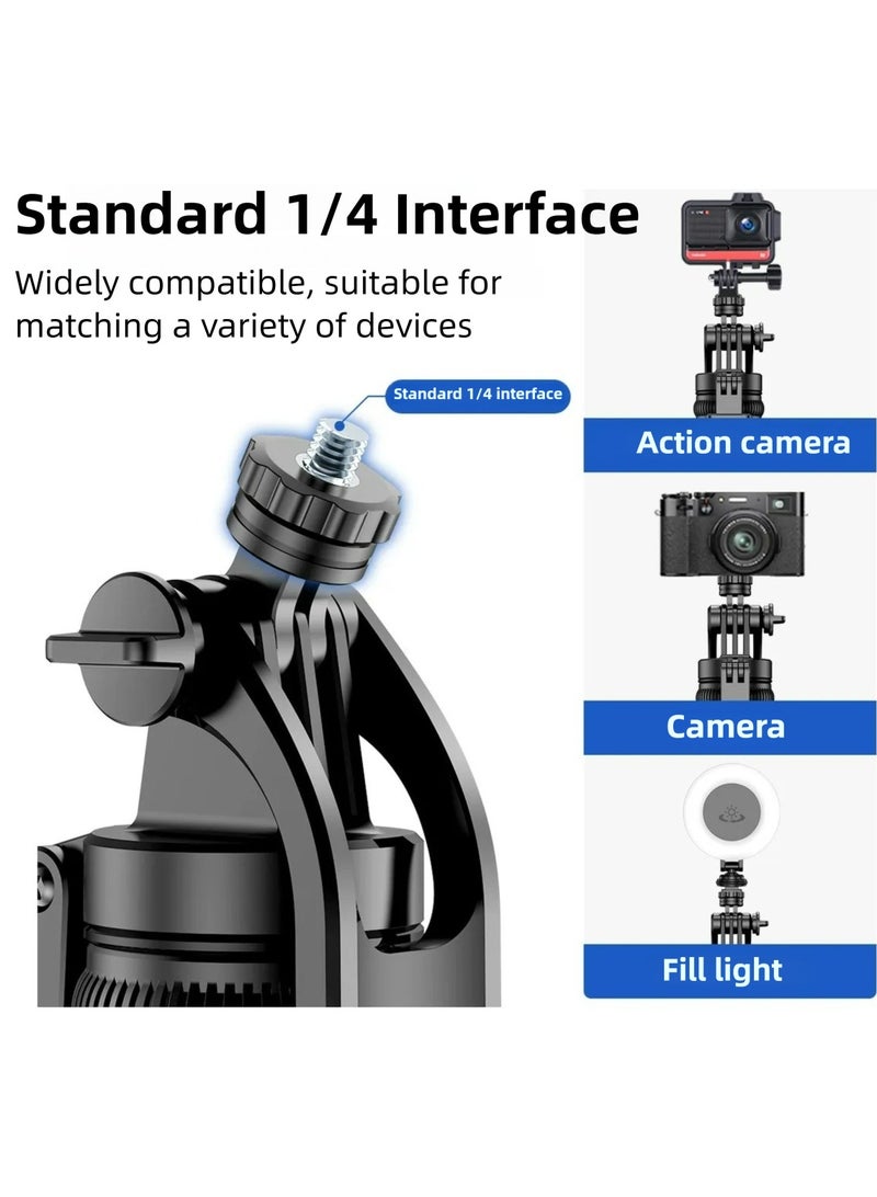 70.86”extra long  selfie sticks tripod ，Quadripod stand with rechargeable Bluetooth remote control for mobile phones  - Image 3