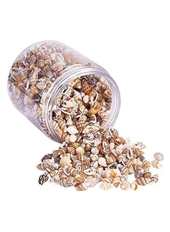 Bead Tiny Ocean Spiral Seashells Craft Charms (1500) - 1300-1500 Pieces  - Image 2