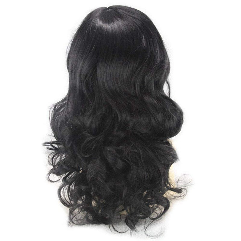 brown leaf Fancy Girls Women Straight Long Hair Wig Perfect Costume Accessories For Cosplay Party And Daily Use Fancy Holi Hair Wig Black - Image 4