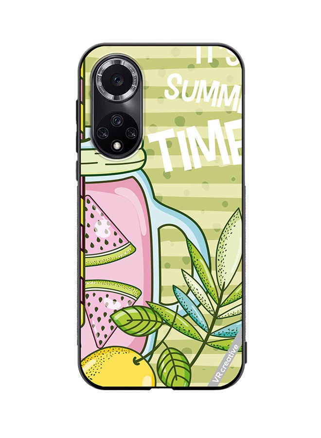 VR Creative Protective Case Cover For Honor 50 Pro Refreshing Juice Design Multicolour