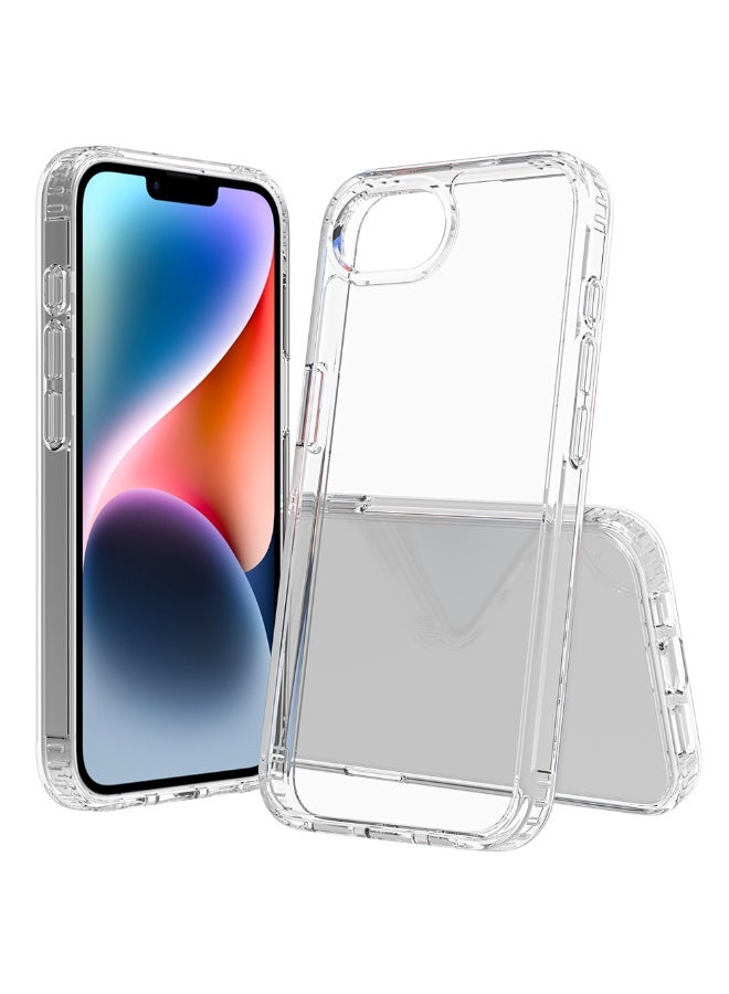 NIBEMINENT Transparent And Scratch Resistant Protective TPU Case Cover For iPhone 16, Berg Crystal - Image 1