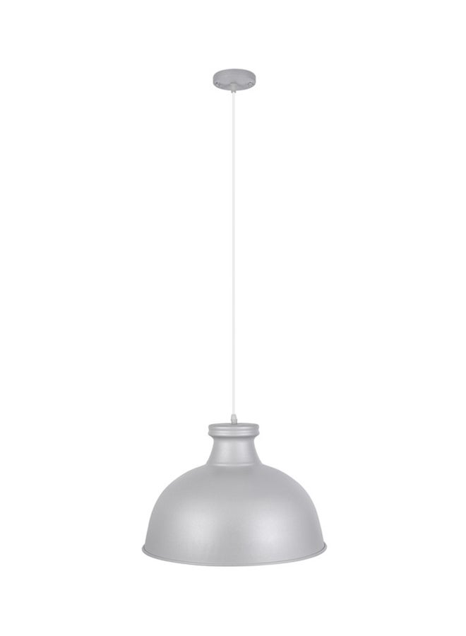 El Rawda Lighting Miril Ceiling Lamp - Single | modern decorative LED E27 pendant light ceiling lamp hanging | suitable for any room | Color: Grey | Size: 70x39x70 cm