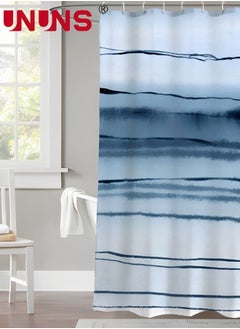 Ocean Waves Shower Curtains,Shower Curtain For Bathroom,Stripe Abstract Modern Waterproof With Hooks,180x180cm - pzsku/ZD537F42748C7D6D76BEEZ/45/_/1670895710/f1df1077-3b24-4522-ba72-3bd7592774ba