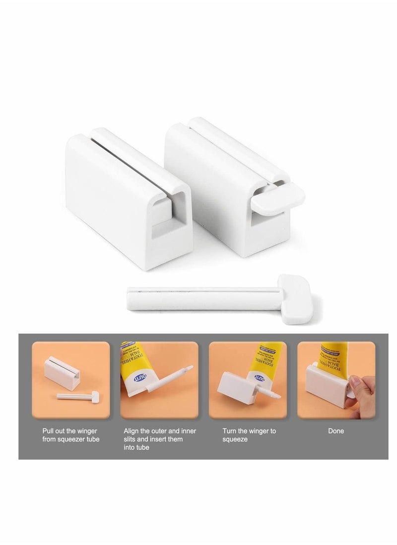 Generic - Toothpaste Squeezer 2 Pcs Dispenser Set Rolling Tube For Ketchup And Cosmetics - Image 1