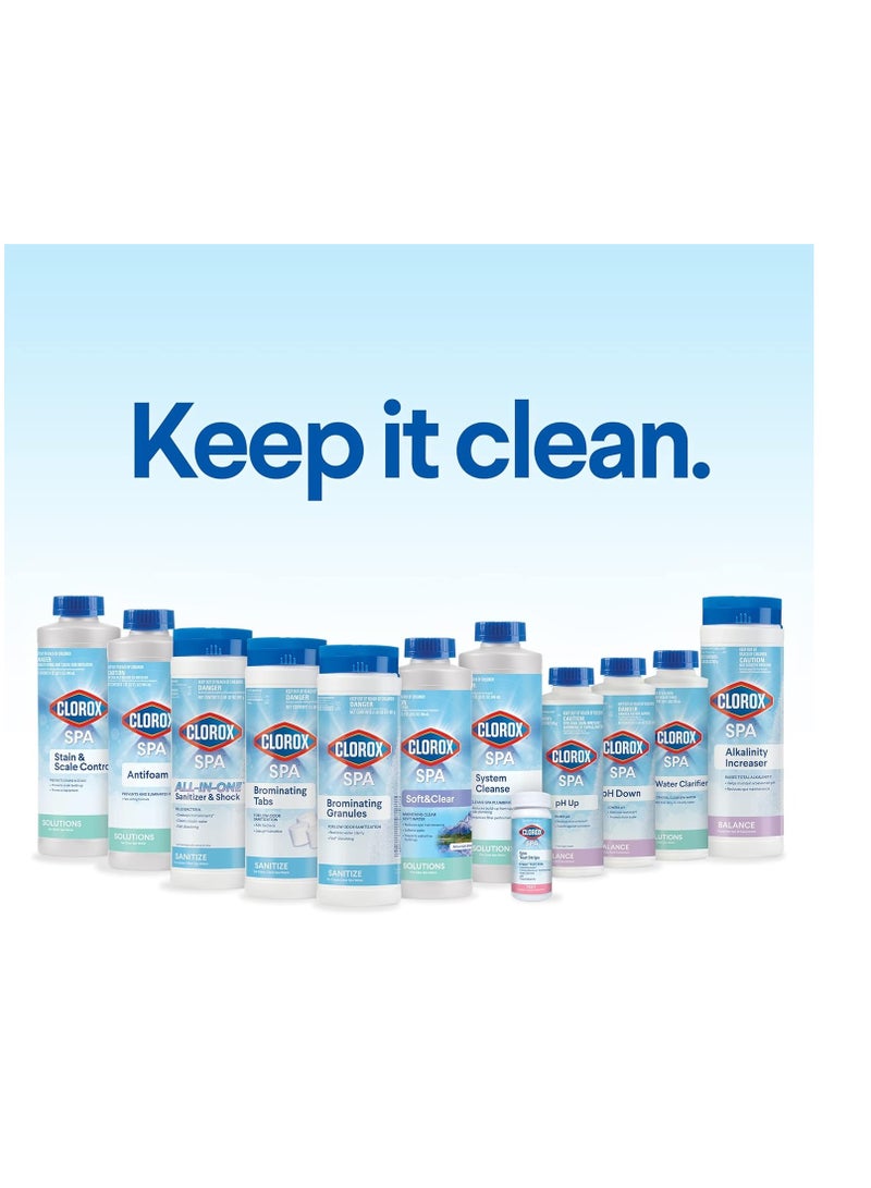 CLOROX POOL & Spa Clorox® Pool&Spa™ Spa Bromine Tablets, For Low-Odor Sanitization, Restores Water Clarity, Fast-Dissolving, 1.5LB (Pack of 1) - Image 5