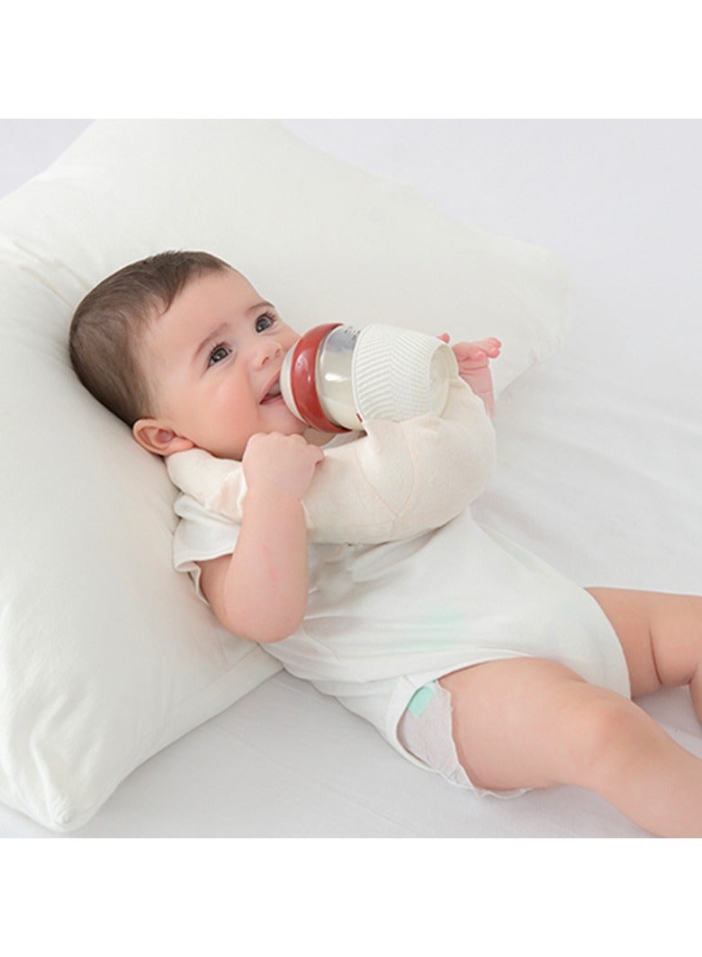 Multifunctional Nursing Tool Bean-tufted Pillow Milk-drinking Cushion and Baby Bottle Holder Support - Image 1