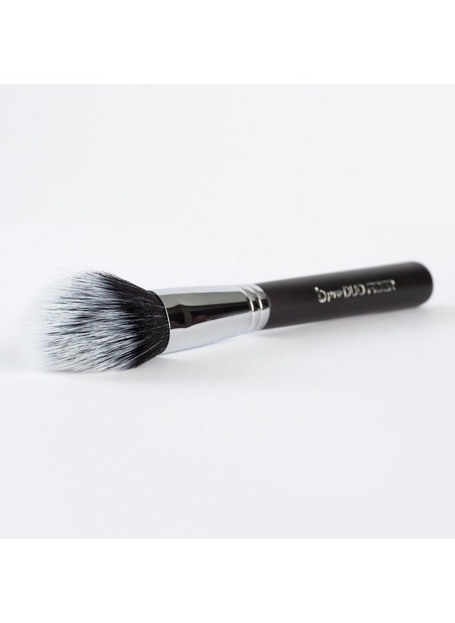 Beauty Junkees Domed Blush Bronzer Brushbeauty Junkees Duo Fiber Contour Brush For Contouring Sculpting Highlighting Blending Buffing With Powder Cream Liquid Cosmetics Synthetic Vegan Makeup Brushes  - Image 5