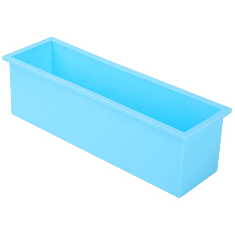 Silicone Soap Mold: Purple Rectangle Non-Stick Silicone Mold - Temperature Resistant -40 To 230℃ Soap Making Tool For DIY Soap Making Family Activities - Image 5