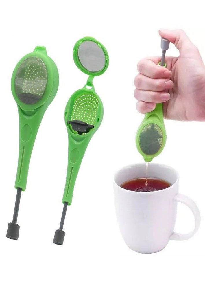 Generic - Green Tea Coffee Strainer High Quality Silicone Tea Strainer Loose Leaf Strainer Teaware Decorating Tools Convenient Tea Maker At Home - Image 1