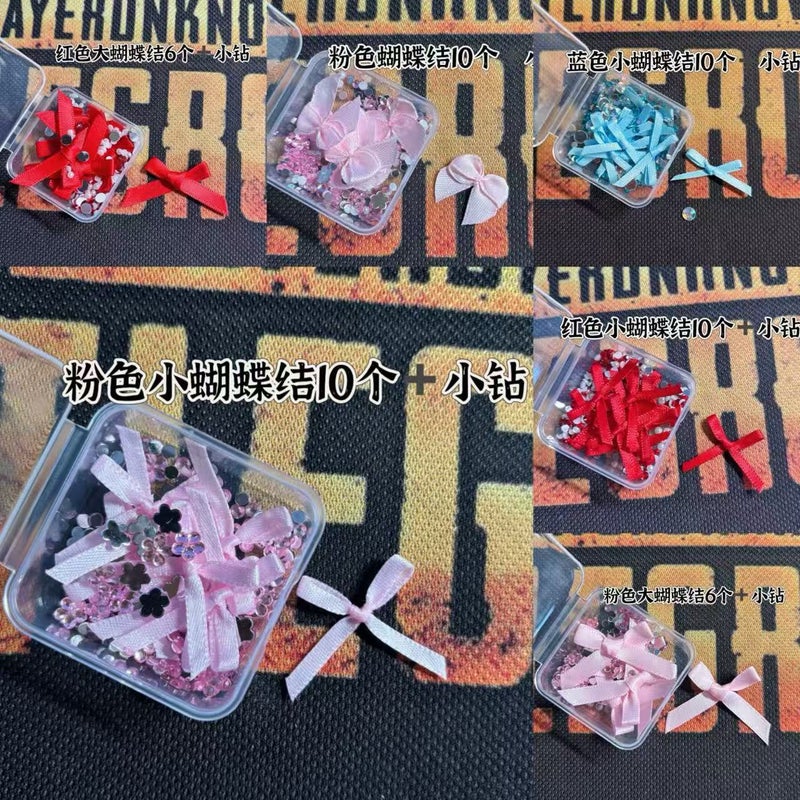 Ready Stock Children'S Christmas Stage Makeup Butterfly Flower Shell Sequin Makeup Face Jewelry Performance Makeup - Image 1