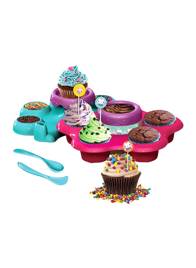 Gabby's Dollhouse Dollhouse Cupcake Maker Microwave Baking And Decoration - Image 2