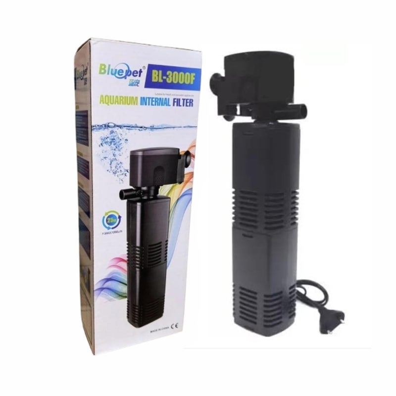 BLUTAILS BL-3000F Aquairum Internal Filter(Fish Tank Filter) 1 Unit - Image 1