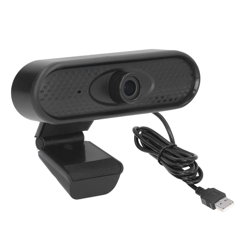 كاميرا ويب USB جاهزة للاستخدام 1080P عالية الدقة بالكامل تركيز تلقائي توافق واسع مع مشبك لمكالمات الفيديو الاجتماعات الدراسة عبر الإنترنت - Image 2