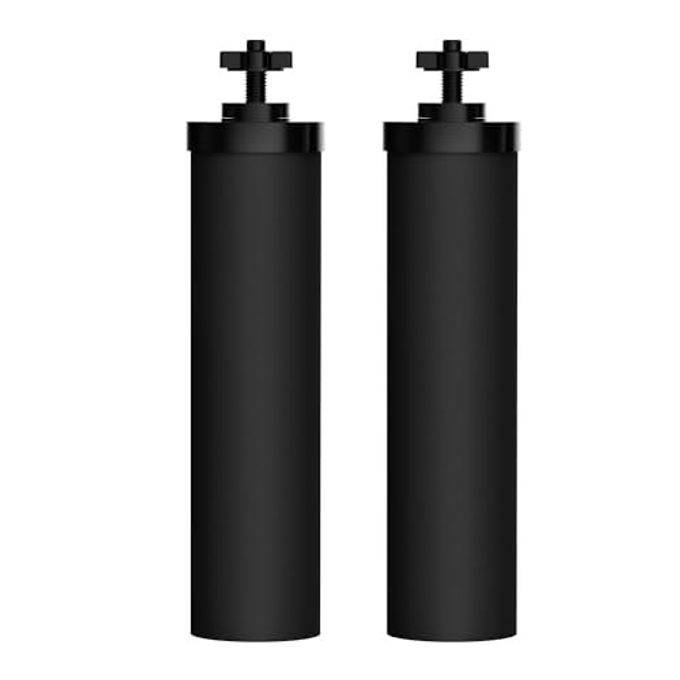 Waterdrop NSF/ANSI 42&372 Certified Water Filter, Replacement for Berkey BB9-2 Black Filters, ProOne or Alexapure Gravity Water Filter System and Waterdrop King Tank Series, (Pack of 2)
