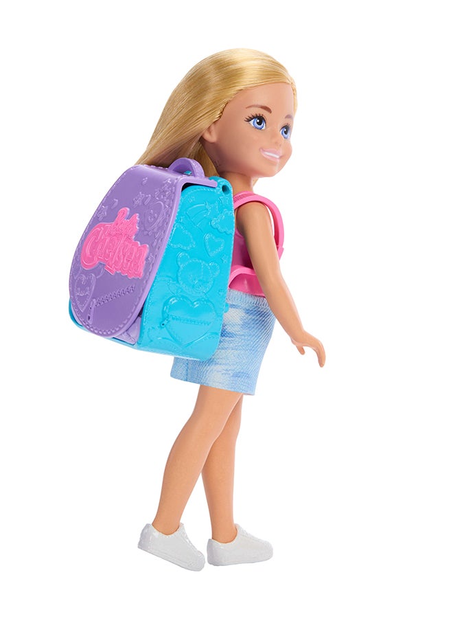 Barbie - Club Chelsea™ Backpack Surprise - Blonde doll - Image 1