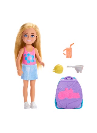 Family & Friends Cupcake Baking Backpack Blonde Chelsea Doll, Wearable Backpack with Baking Play Pieces - view 5