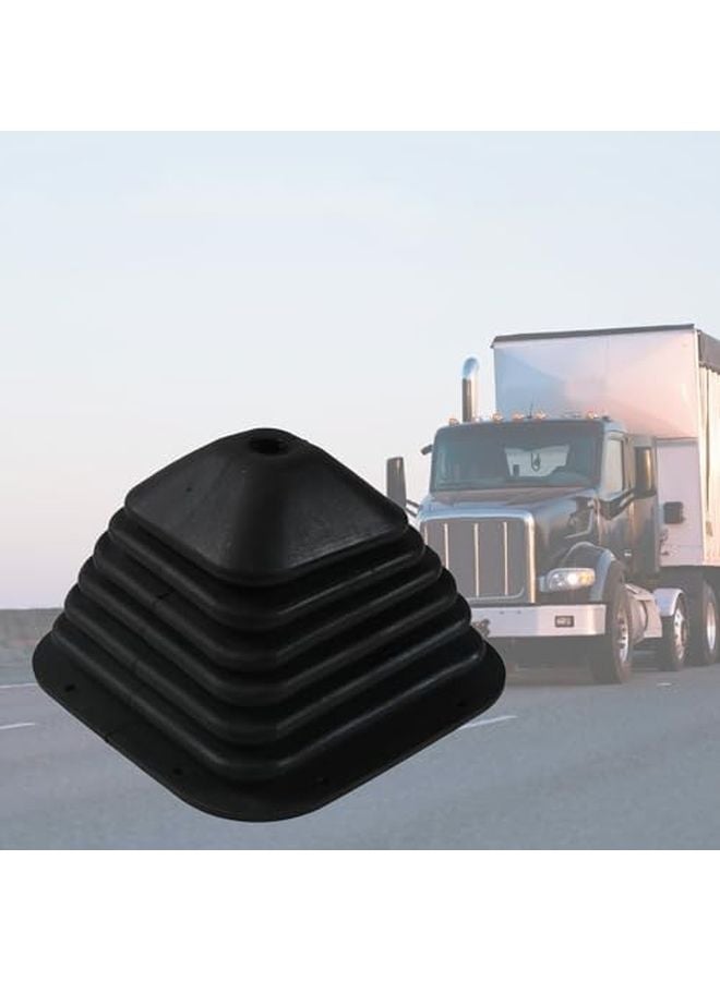 Black Gear Shift Boot Sleeve Protector Enhances Vehicle Interior Protection - Image 5