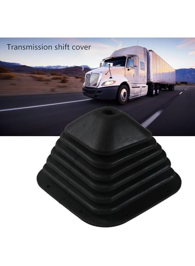 Black Gear Shift Boot Sleeve Protector Enhances Vehicle Interior Protection - Image 3