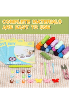 Excefore Crochet Kit for Beginners, Flower Crochet Kit for Kids and Adults, Step-by-Step Video Tutorials, Suitable for Starters Adult Kids Instruction and Video Tutorials  - Image 3
