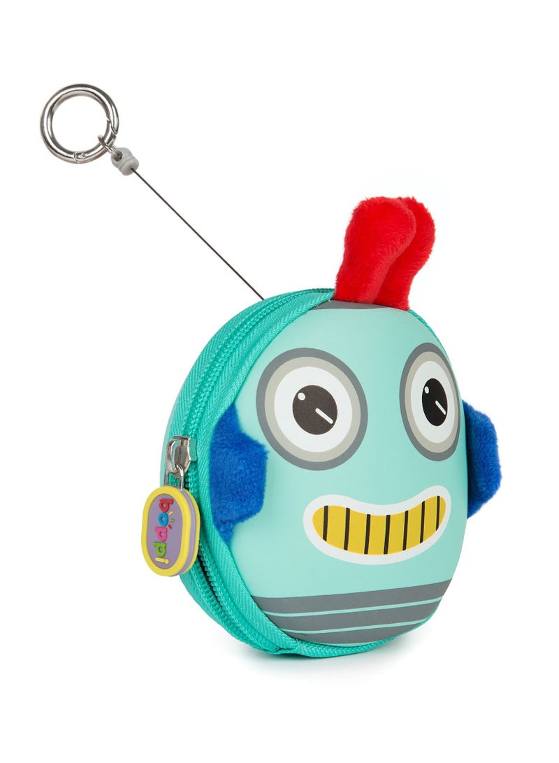 Boppi Boppi Tiny Trekker Keychain Pouch - Robot  - Image 3