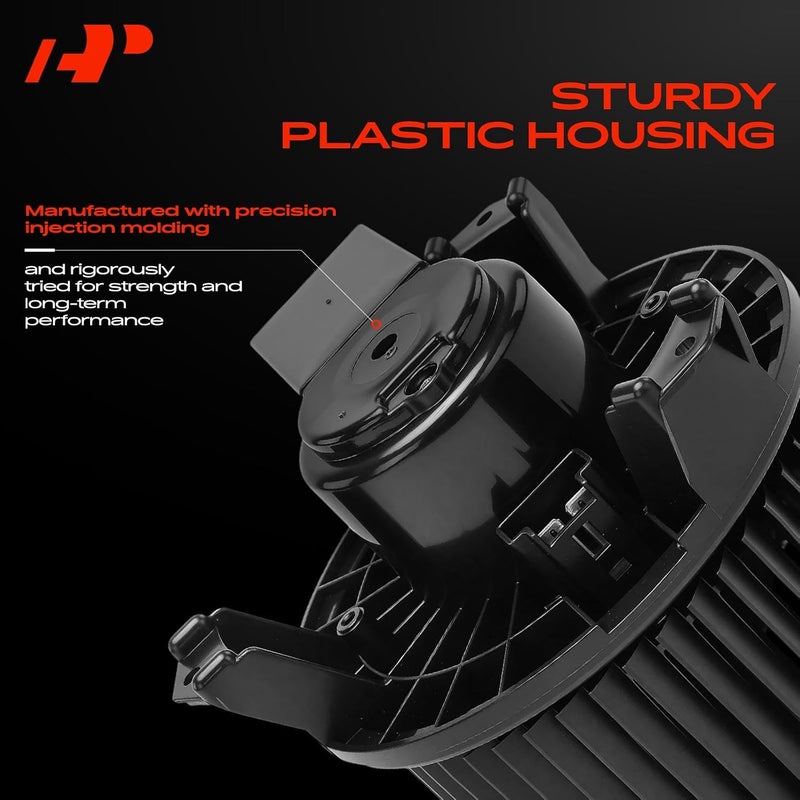 A-Premium Front HVAC A/C Heater Blower Motor Compatible with Ford 2010 2011 2012 2013 2014 Mustang, with Fan Cage - Image 5