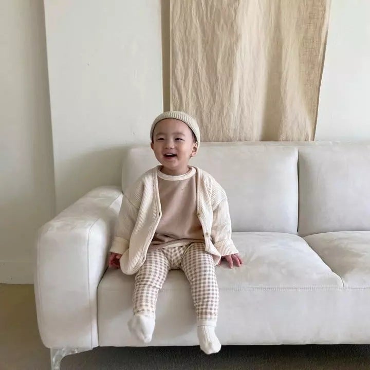 Kids Korean Style Autumn Jacket Khaki (spot)  - Image 5
