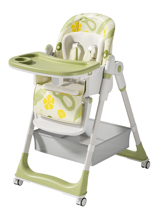 kiddoz - Dining Baby High Chair - Green - Image 1
