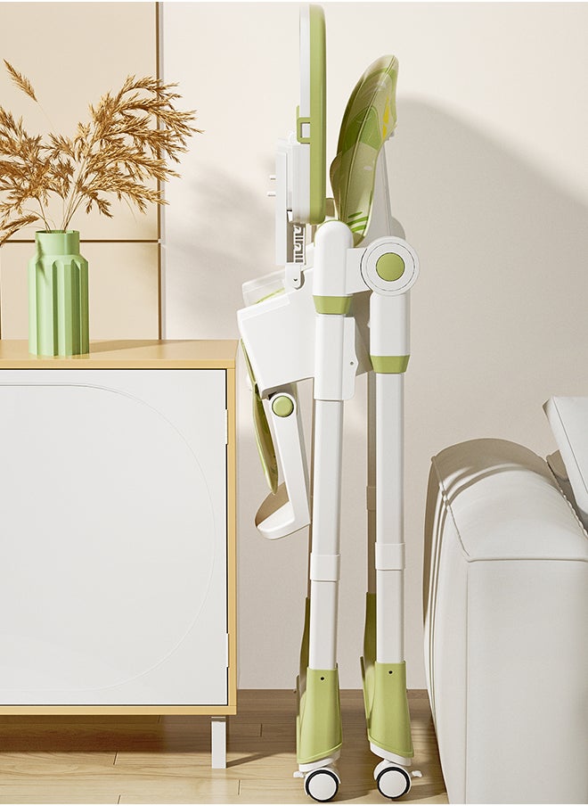 kiddoz - Dining Baby High Chair - Green - Image 1
