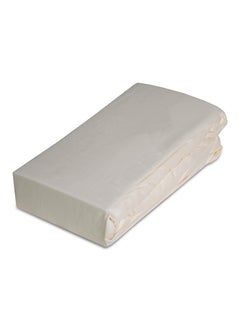 Cannon Cannon Fitted Sheet Single 1Pc Plain Ivoryc  - Image 2